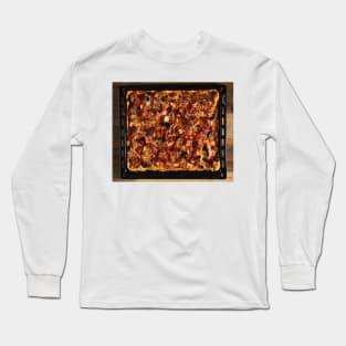 Homemade pepperoni pizza Long Sleeve T-Shirt